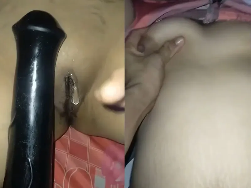 Con ghệ xinh tươi vú to bướm múp tự sướng bằng sextoy cực sướng